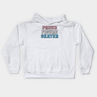 Proud Figure Skater - Transgender Pride Kids Hoodie